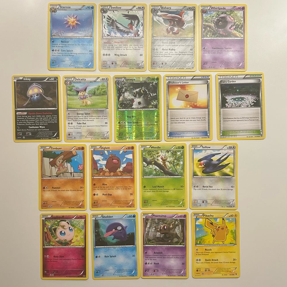2014 Base Set Pokemon Card Lot